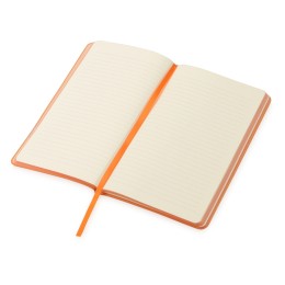 Блокнот «Notepeno» А5 с тонированными линованными страницами, оранжевый