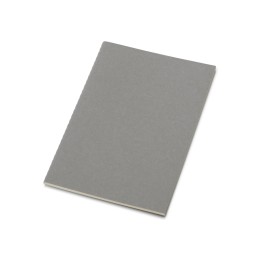 Блокнот "Monet", гибкая обложка A5 из моющегося крафта, 32 листа, серый