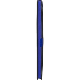 Блокнот "ColorNote Black", твердая обложка A5, 80 листов, черный с синим