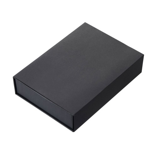 Подарочный набор "Goethe" с блокнотом А5, 2-мя ручками и картхолдером, черный