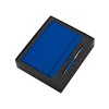 Подарочный набор Vision Pro soft-touch с ручкой и блокнотом А5, синий