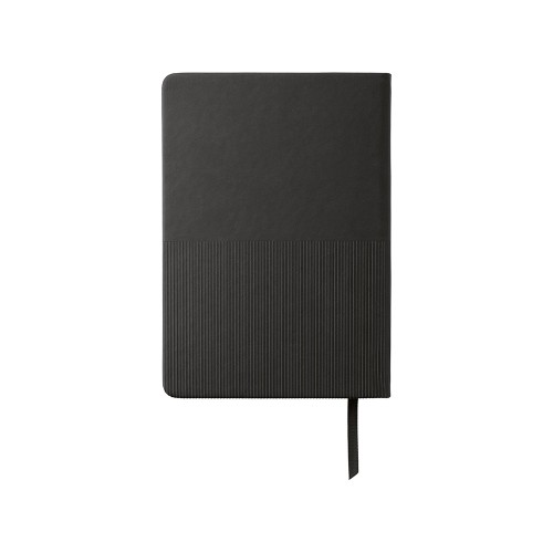 Подарочный набор "Tesla" с блокнотом А5, ручкой и пауэрбенком на 10 000 mAh, черный