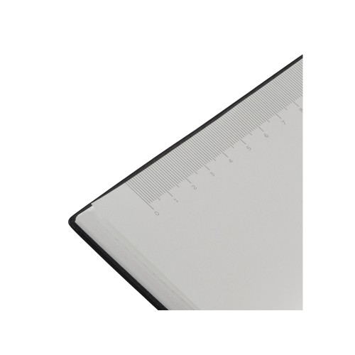 Набор блокнот в гибкой обложке А5 и металлическая шариковая ручка "Nabokov", черный