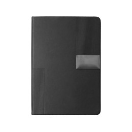 Подарочный набор "Goethe" с блокнотом А5, 2-мя ручками и картхолдером, черный