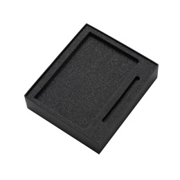 Подарочный набор Vision Pro soft-touch с ручкой и блокнотом А5, синий