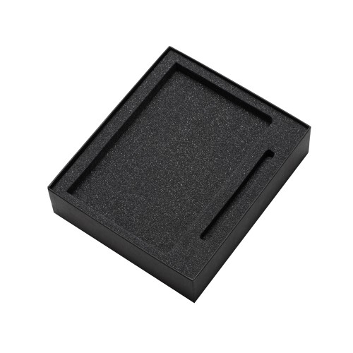 Подарочный набор Vision Pro soft-touch с ручкой и блокнотом А5, синий