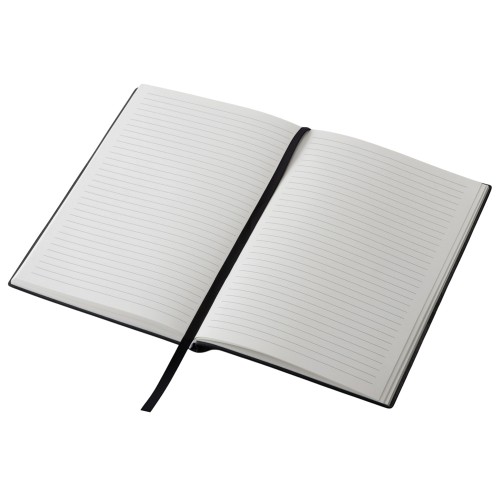 Набор блокнот в гибкой обложке А5 и металлическая шариковая ручка "Nabokov", черный