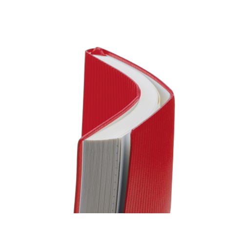 Набор блокнот в гибкой обложке А5 и металлическая шариковая ручка "Nabokov", красный