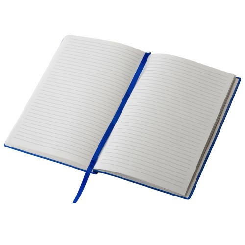 Набор блокнот в гибкой обложке А5 и металлическая шариковая ручка "Nabokov", синий