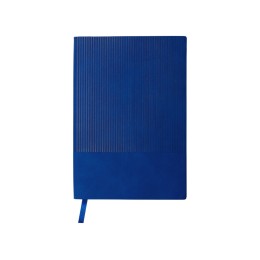 Набор блокнот в гибкой обложке А5 и металлическая шариковая ручка "Nabokov", синий