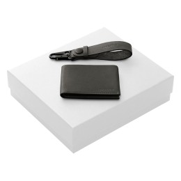 Подарочный набор Long River: кошелек, ремешок для ключей, белая коробка