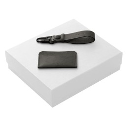 Подарочный набор Long River: картхолдер, ремешок для ключей, белая коробка