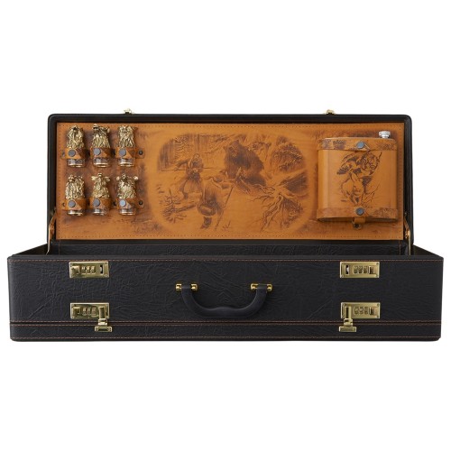 Подарочный набор «Королевская охота», коричневый