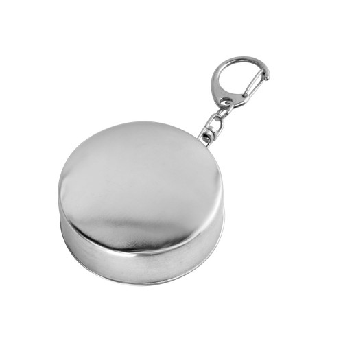 Набор «Подарочный»: фляга 510/2(рыжая кожа), 1,5 л+ 2 стаканчика+нож