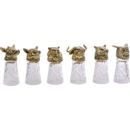 Подарочный набор "Русская охота", темно-коричневый/молочный