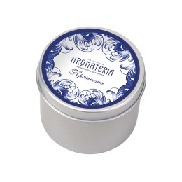 Набор: платок «Гжель» и свеча «Птица счастья»