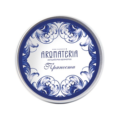 Набор: платок «Гжель» и свеча «Птица счастья»