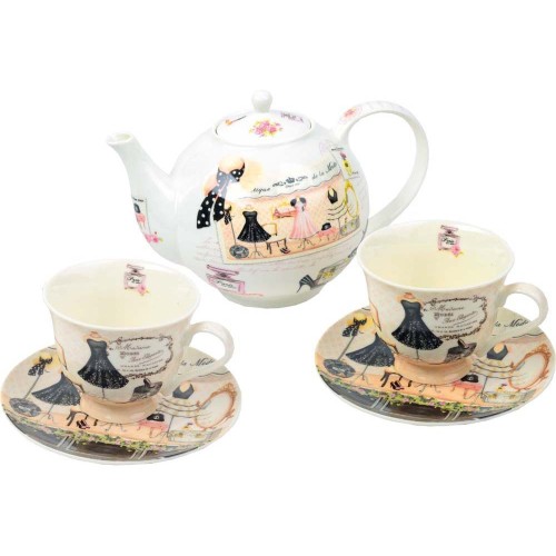 Чайный сервиз «Высокая мода»