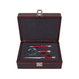 Набор «Принц Уэльский» : ручка шариковая, лупа, нож для бумаг