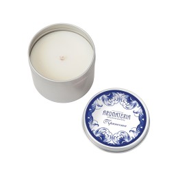 Набор: платок «Гжель» и свеча «Птица счастья»