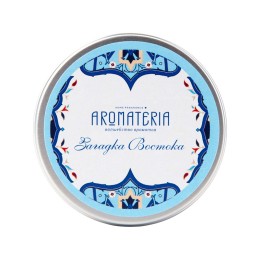 Набор: платок «Арабески» и свеча «Загадка Востока»