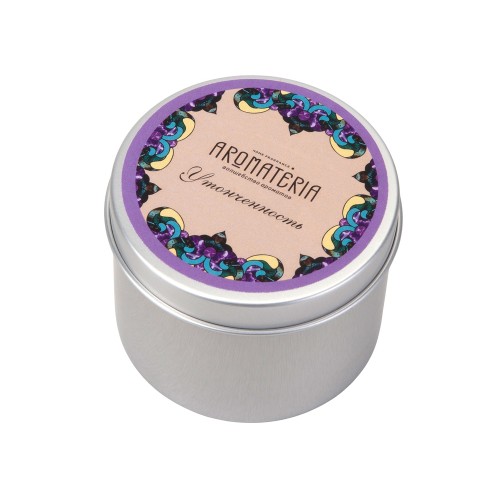 Набор: платок «Каменный цветок» и свеча «Утонченность»