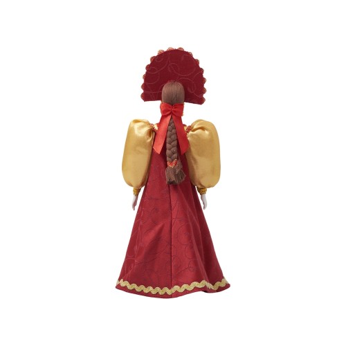 Подарочный набор: кукла фарфоровая, мед, красный