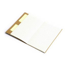 Блокнот с ручкой и набором стикеров А5 "Write and stick", серый