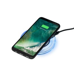 Беспроводная зарядка «Pod» со светодиодной подсветкой, белый