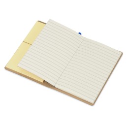 Набор стикеров А6 "Write and stick" с ручкой и блокнотом, синий (Р)