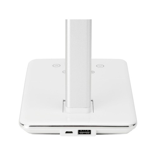 Настольная лампа с функцией беспроводной зарядки "Starline", белый (P)