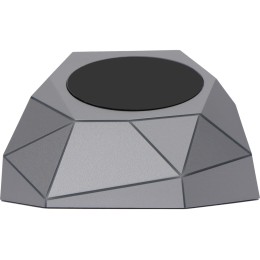 Док-станция «Geo Dock» с быстрой беспроводной зарядкой, серебристый с синей подсветкой. XOOPAR