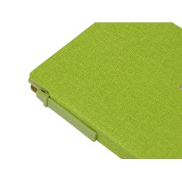 Блокнот А6 «Write and stick» с ручкой и набором стикеров, зеленое яблоко