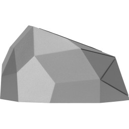 Док-станция «Geo Dock» с быстрой беспроводной зарядкой, серебристый с синей подсветкой. XOOPAR