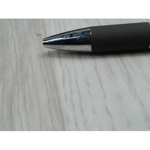 Ручка металлическая soft-touch шариковая со стилусом «Sway», серый/серебристый (P)