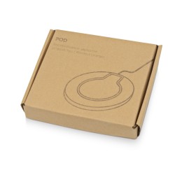 Беспроводная зарядка «Pod» со светодиодной подсветкой, белый