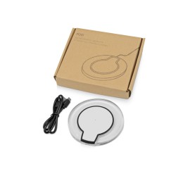 Беспроводная зарядка «Pod» со светодиодной подсветкой, белый