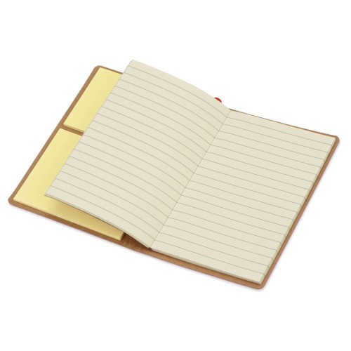 Блокнот А6 «Write and stick» с ручкой и набором стикеров, серый