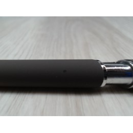 Ручка металлическая soft-touch шариковая со стилусом «Sway», серый/серебристый (P)