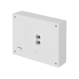 Настольные электронные мультифункциональные часы "Rotatio" с подсветкой, белый