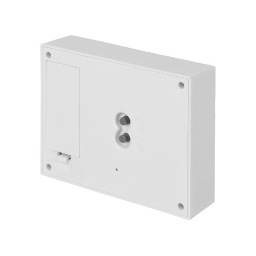 Настольные электронные мультифункциональные часы "Rotatio" с подсветкой, белый