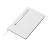 Блокнот А5 "Magnet" 14,3*21 с магнитным держателем для ручки, белый