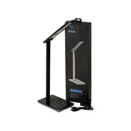 Настольная лампа с функцией беспроводной зарядки "Starline", черный