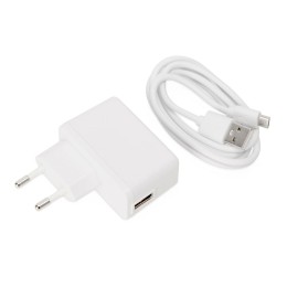 Настольная лампа с функцией беспроводной зарядки "Starline", белый (P)