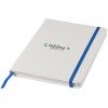 Блокнот Spectrum A5 с белой бумагой и цветной закладкой, белый/ярко-синий