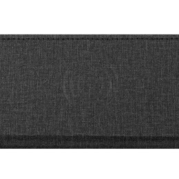 Коврик для мыши с беспроводной зарядкой "Mist", темно-серый (Р)