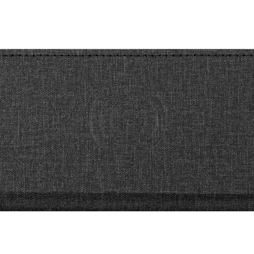 Коврик для мыши с беспроводной зарядкой "Mist", темно-серый (Р)