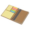 Блокнот А6 «Write and stick» с ручкой и набором стикеров, серый