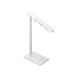 Настольная лампа с функцией беспроводной зарядки "Starline", белый (P)