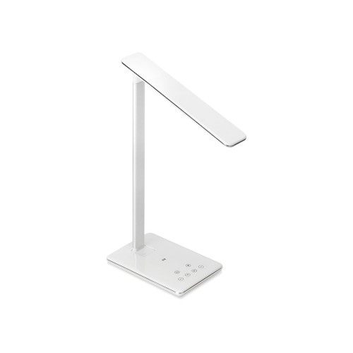 Настольная лампа с функцией беспроводной зарядки "Starline", белый (P)